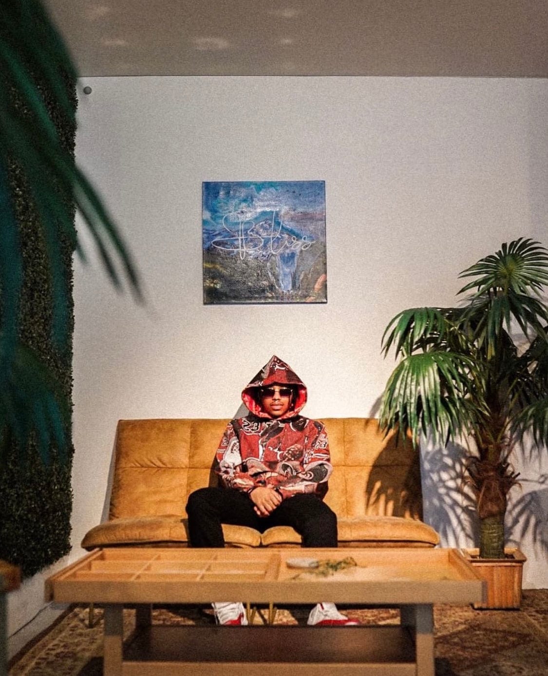 All Over Print Tapestry Sweatshirt Hoodie - ’23’