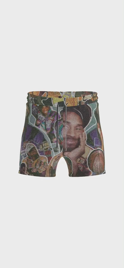 'Virtue' Tapestry Shorts